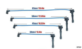 Ignition Leads Honda CR-V I 2.0L B20 K20 95-01 Blue