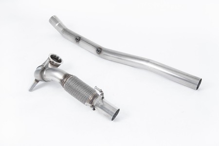 Large-bore Downpipe and De-cat Audi S3 2.0 TFSI Quattro Sportback 8V.2 ( GPF Equipped Models Only ) 2019 - 2020 Milltek Sport