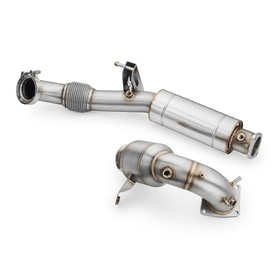 Downpipe with muffler Hyundai i30N Facelift + muffler 