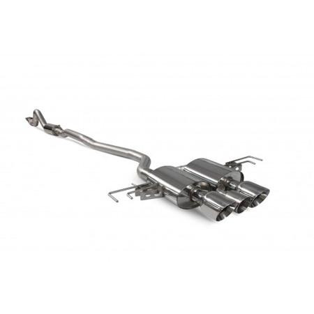 CatBack Honda Civic Type R FK8 RHD częściowo wyciszony