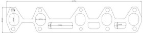 Exhaust Manifold Flange VW Transporter T5