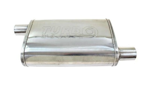 Center Muffler 57mm TurboWorks LT 304SS 355mm