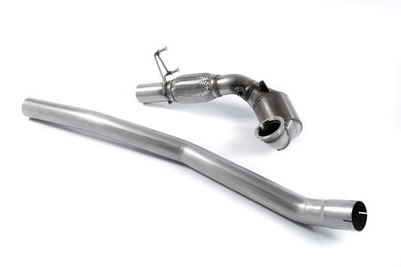 Large Bore Downpipe and Hi-Flow Sports Cat Audi S3 2.0 TFSI Quattro 3-Door 8V/8V.2 ( Non-GPF Equipped Models Only ) 2013 - 2018 Milltek Sport