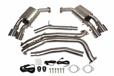 CatBack Active Exhaust Audi S4 B9 3.0T