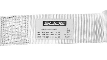 Racing seat belts SLIDE V2 white 4p 2" E4