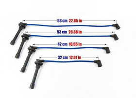 Ignition Leads Honda Civic Prelude IV V Accord VI 87-01 Blue