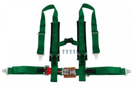 Racing harness 4-point 2" green – DTM