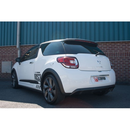 CatBack Citroën DS3 Racing 1.6T Resonated