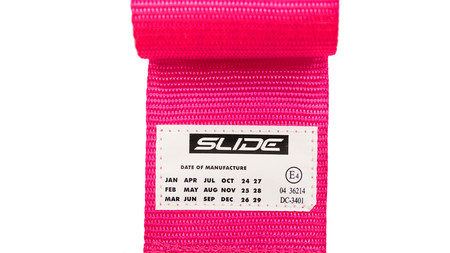 Racing seat belts SLIDE V2 pink 4p 3" E4