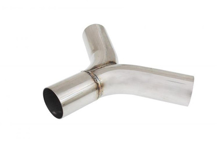 Exhaust Y-Pipe 120° 63/63mm 304SS