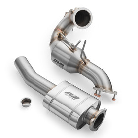 Downpipe zestaw Audi A7 Sportback 3.0 TDI z katalizatorem EURO 6 z tłumikiem i osłoną termiczną