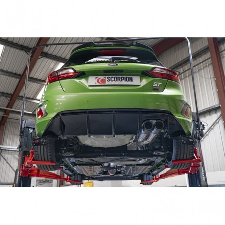 CatBack Ford Fiesta ST MK8.5 GPF Predator GPF-back Non-resonated with Electronic Valve