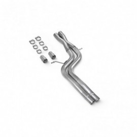 Audi S4 3.0 TFSI V6 Quattro & Avant B8/B8.5 Centre silencer delete with X-pipe