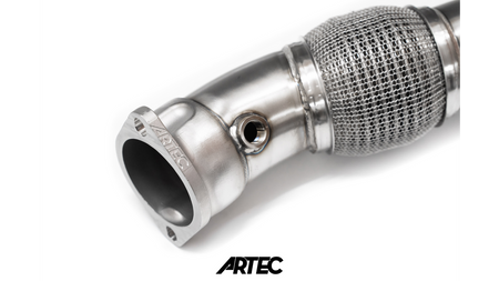 Rura wylotowa Mitsubishi Evo 10 4B11T 3.5" odlew – wersja 1