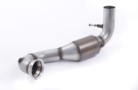 Large Bore Downpipe and Hi-Flow Sports Cat Mercedes CLA-Class CLA45 AMG 2.0 Turbo 2013 - 2018 Milltek Sport