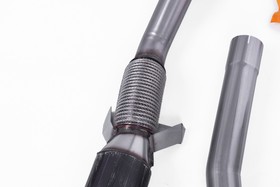 Downpipe ze sportowym katalizatorem Volkswagen Golf MK6 GTi 2.0 TSI 210 KM 2009 - 2013 Milltek Sport