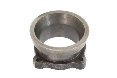 Exhaust flange 2,5" (4 bolt) to 3" V - Band