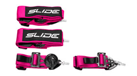 Racing seat belts SLIDE V2 Quick pink 4p 3"