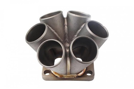 Exhaust manifold flange 6 - 1 connector 6 - 1 T3