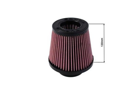 TurboWorks Conical Air Filter 130mm Diameter 65mm Purple