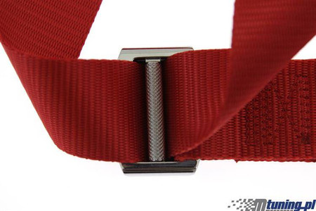 Racing harness 4p 3" Red Pro Racing Sport