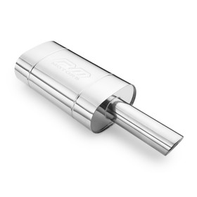 Universal elliptical muffler E111 50 without embossing