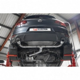 CatBack Volkswagen Golf MK6 GTI 2.0 TSI Resonated Predator