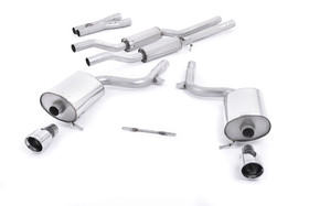CatBack Audi A4 3.0 V6 B6 Quattro Sedan, Avant i Kabriolet 2001 - 2005 Milltek Sport