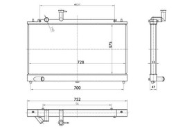 Performance Radiator Mazda 6 GG GY 2002-2007 1.8 2.0 2.3L