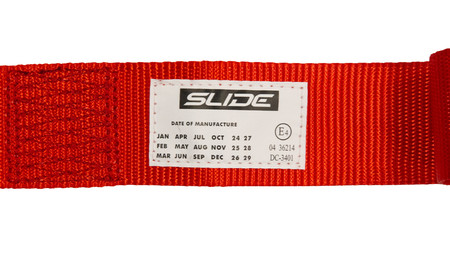 Racing seat belts SLIDE V2 red 4p 2" E4