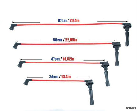 Ignition Leads Honda CR-V I 2.0L B20 K20 95-01 Blue