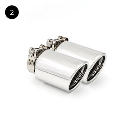 Catback MINI Cooper S F56 LCI JCW B48D końcówka 1