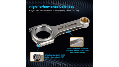 Kute korbowody Audi A4 RS4 V6 V8 Quattro MaXpeedingRods