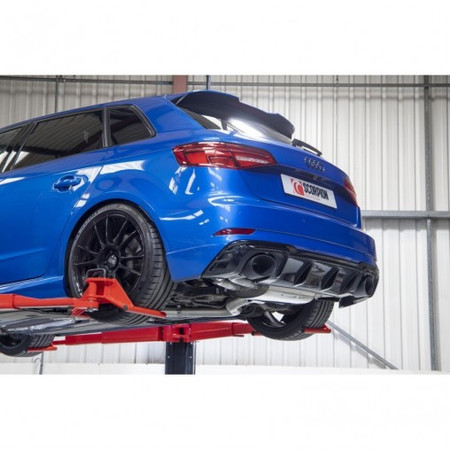 CatBack Audi RS3 8V Facelift Resonated Cat/GPF-back System with Valves