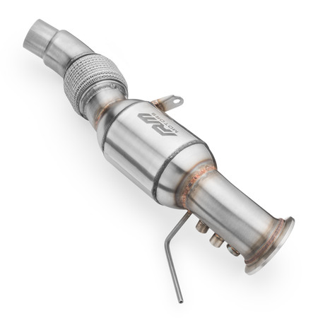 Downpipe BMW E71 X6 30d M57N2 with muffler