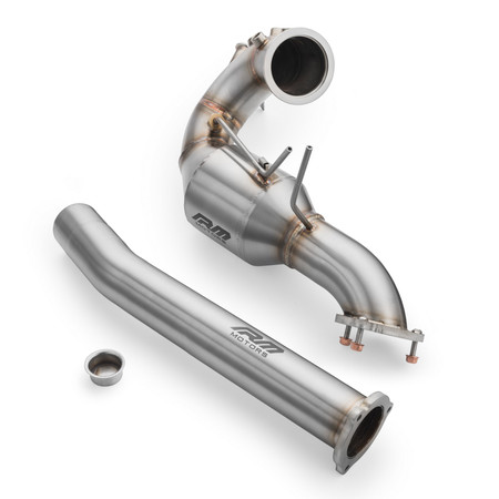 Downpipe kit Audi A5 S5/Cabriolet/Sportback/Coupe 3.0 TDI with muffler and heat shield