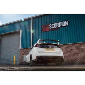 CatBack Honda Civic Type R FK2 RHD Resonated