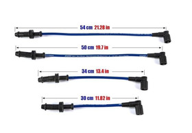 Przewody zapłonowe Citroen Saxo Xsara Peugeot 106 306 1.0-1.6L 92-00 Czerwone