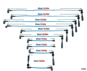 Ignition Leads Audi V8 100 S6 3.6 4.2L V8 91-97 Blue