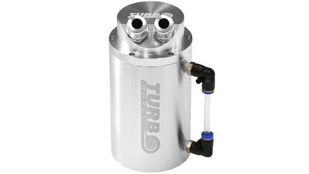 Oil Catch Tank 0.7L 20mm Silver