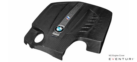Engine cover BMW F87 M2 Black Carbon Eventuri  
