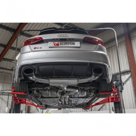CatBack Audi RS3 8V 15-17 niewyciszony z zaworami