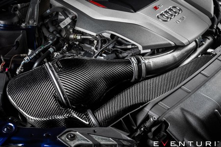 Układ dolotowy Audi B9 RS5/RS4 Carbon z wtórnym kanałem Eventuri 