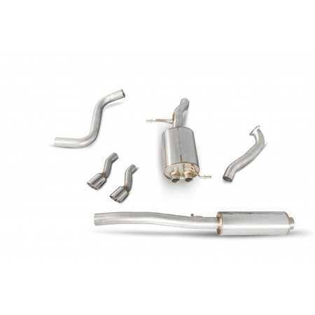 CatBack Ford Fiesta MK7 1.0T EcoBoost (Standard Valance) wyciszony