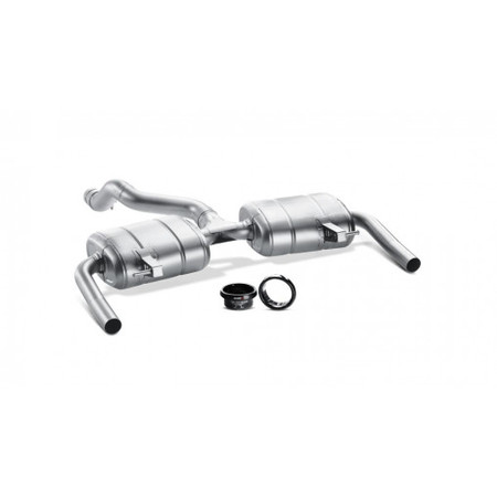 Renault Clio III RS 200 Evolution Link pipe set Stainless Steel Akrapovic