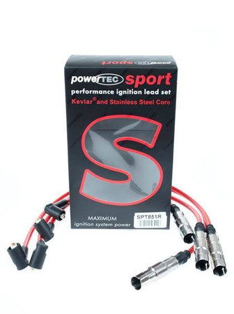 Ignition Leads Audi A3 A6 Seat Leon Volkswagen Golf 1.6 2.0L Red