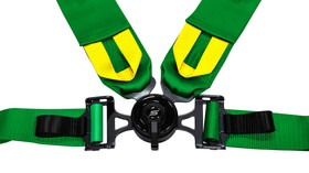 Racing seat belts SLIDE V2 Quick dark green 4p 3" 