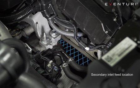 Intake system Honda FK8 Civic Type R Black Carbon Eventuri