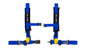 Pasy sportowe SLIDE V2 ciemnoniebieskie 4p 2" E4