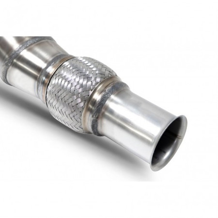 Downpipe Ford Fiesta ST Mk8 De-cat with Catalyst